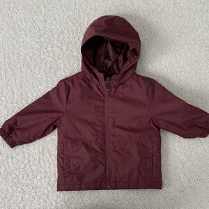 Mango Banmby Maroon Hooded Jacket